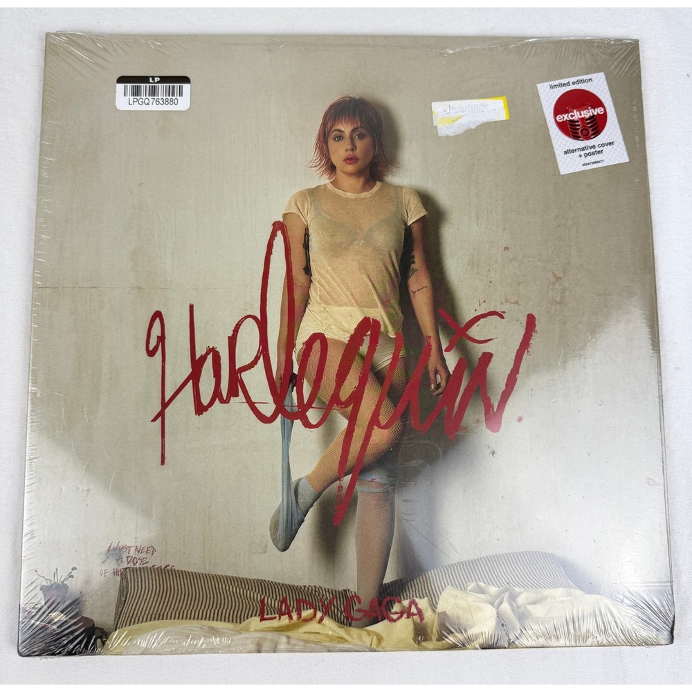 Lady Gaga Harlequin Vinyl Record LP Limited Edition Alternative Cover Exclusive